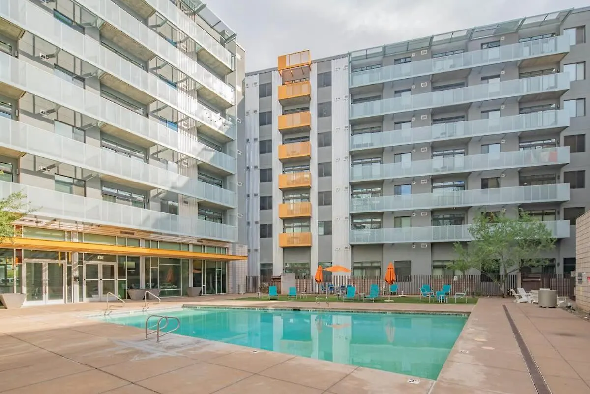 פיניקס Cozy 2Bd - Central Dt - Gym, Pool, Parking - Sleep 8 0*,